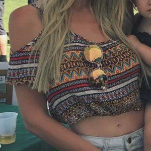 PACIFIC SUNWEAR - LA HEARTS Crop Top